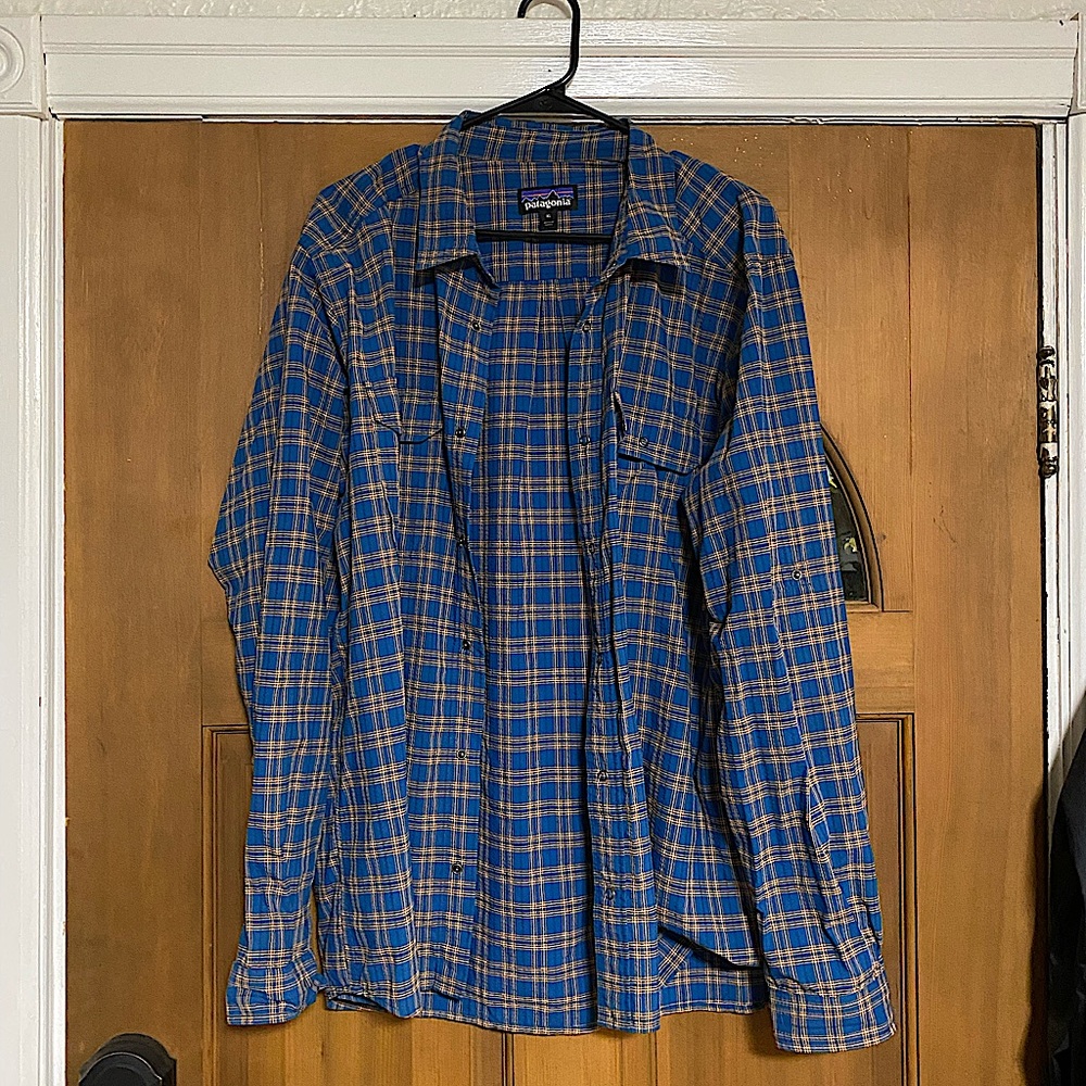Patagonia snap button up